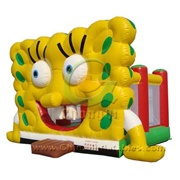spongebob inflatable bounce house